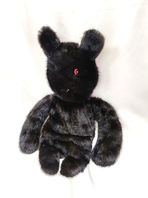ブラックミンクぬいぐるみ